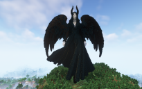 Minecraft Lady Loki Angel (Concept) Statue