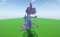 Minecraft Randall Boggs Statue