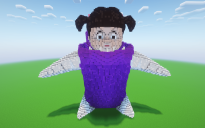 Minecraft Boo Statue