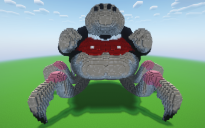 Minecraft Mr Waternoose Statue