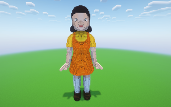 Minecraft Young Hee Statue