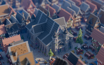 Medieval Church by Zoonyy