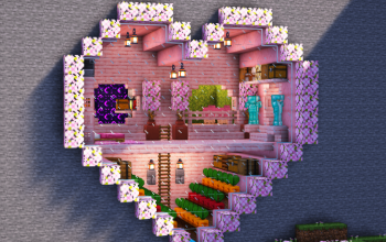 Cherry Blossom Heart Base #2