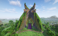 Minecraft Dragon |Nature| Nether Portal V12 Statue Free