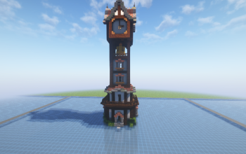 Minecraft Medieval Bell Tower