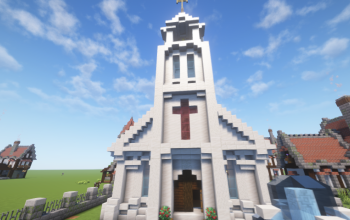 Minecraft Medieval Church - Heratik