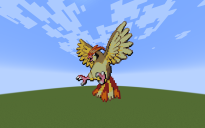 Pidgeotto pokemon pixel art
