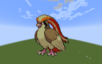 Pidgeot pokemon pixel art
