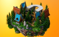 Hub - Cute Little Town - 180x180