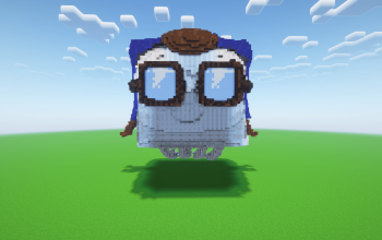 Minecraft Happy Ghast Statue ( FREE )