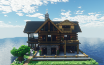 Modern Cabin + Detailed Interior