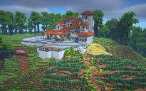 Italian Villa + Vineyard Detailed Interior