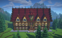 Medieval Manor + Detailed interior