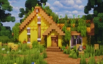 🍯 Yellow Honey Cottage – Fully Decorated Interior