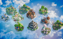 Bundle of 10 Floating Islands