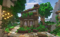 Minecraft Medieval Beach House 1