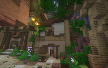 Minecraft Medieval Beach House 5