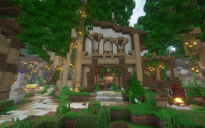 Minecraft Medieval Beach Shop 1