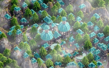 Hub - Blue City - 500x600