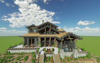 Mordern Mansion/Cabin || + Detailed Interior