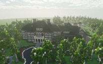 Surburban Mansion + Full interior