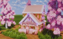Cozy Pink Cottage – Fully Decorated Interior