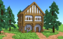 Medieval House – Fully Decorated Interior