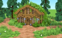 Small Natural Greenhouse – Fully Decorated Interior