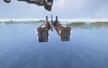 Minecraft Spaceship 3