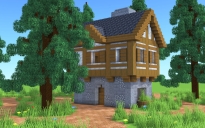 Medieval House – Fully Decorated Interior