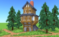 Medieval House – Fully Decorated Interior