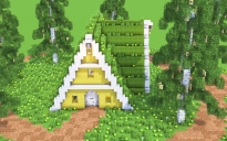 Cozy Alpine Nature Cabin – Fully Decorated Interior