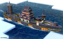 Japanese Castle Ship