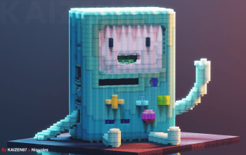 BMO in Minecraft — Adventure Time