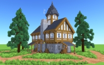 Medieval House – Fully Decorated Interior