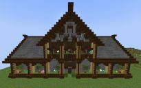 Dark Oak with Oak House