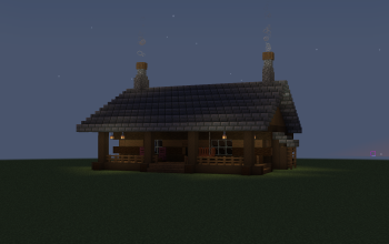 Survival Log Cabin