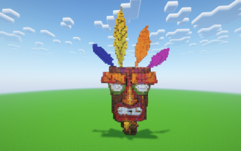 Minecraft Aku Aku Statue ( FREE )