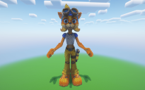 Minecraft Tawna Bandicoot Statue