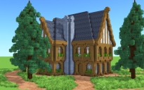 Medieval House – Fully Decorated Interior