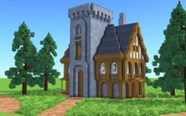 Medieval House – Fully Decorated Interior