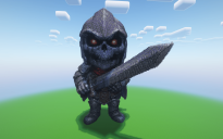 Minecraft Abyssal Knight Statue