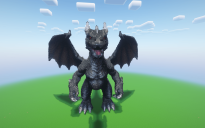 Minecraft Chaos Dragon Statue ( FREE )