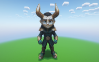 Minecraft Loki Statue