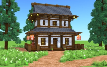 Japanese House – Fully Decorated Interior