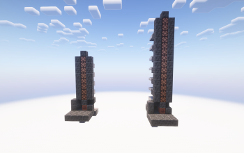 Decorated pot silo - short meter