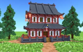 Japanese House – Fully Decorated Interior