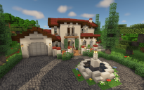 Spanish Style Villa - (Java/Bedrock/Schematic)