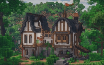 Medieval House with full interior
