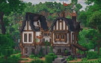 Medieval House with full interior